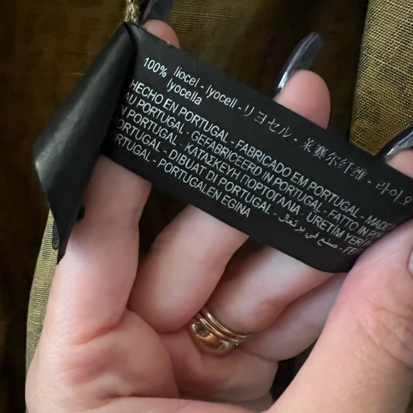 Hand embroidered funky leopard western button up - Picture 7 of 7